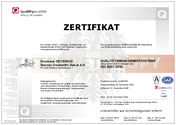 Druckerei Odysseus ISO 9001:2015 zertifiziert